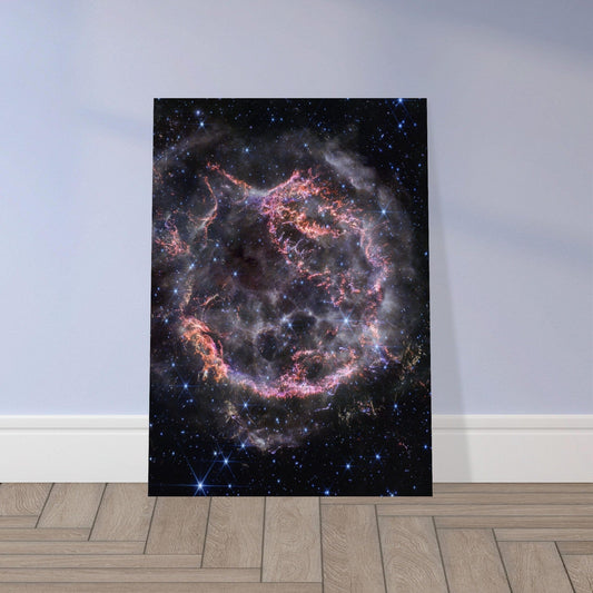 NASA - Poster - Aluminum - 31. Cassiopeia A (NIRCam Image) - James Webb Space Telescope Aluminum Print TP Aviation Art