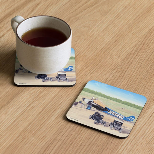 Thijs Postma - Coaster - Fokker F.7/3m During Ford Reliability Tour Coasters TP Aviation Art