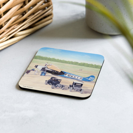Thijs Postma - Coaster - Fokker F.7/3m During Ford Reliability Tour Coasters TP Aviation Art