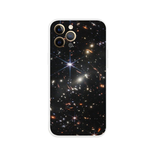 NASA - Phone Case Flexi - 1. Webb's First Deep Field (NIRCam Image) - James Webb Space Telescope Phone Case TP Aviation Art iPhone 12 Pro Max