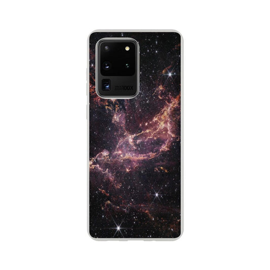 NASA - Phone Case Flexi - 14. NGC 346 (NIRCam Image) - James Webb Space Telescope Phone Case TP Aviation Art Galaxy S20 Ultra