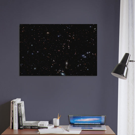 NASA - Poster - 18. Quasar J0100+2802 (NIRCam Image) - James Webb Space Telescope Poster Only TP Aviation Art