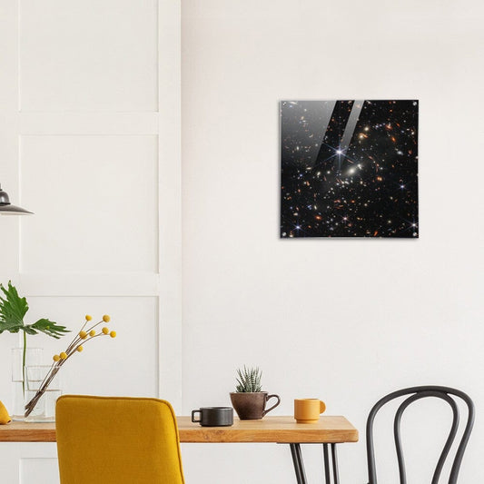 NASA - Poster - Acrylic - 1. Webb's First Deep Field (NIRCam Image) - James Webb Space Telescope Acrylic Print TP Aviation Art