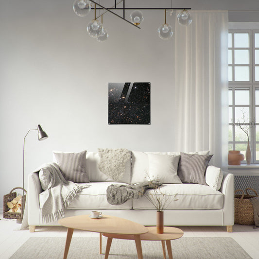 NASA - Poster - Acrylic - 10. Dwarf Galaxy Wolf–Lundmark–Melotte (NIRCam Image) - James Webb Space Telescope Acrylic Print TP Aviation Art