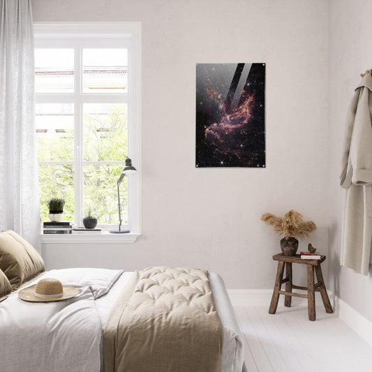 NASA - Poster - Acrylic - 14. NGC 346 (NIRCam Image) - James Webb Space Telescope Acrylic Print TP Aviation Art