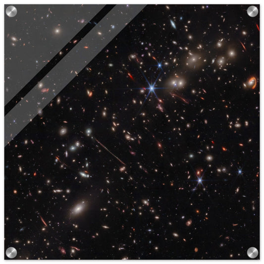 NASA - Poster - Acrylic - 23. El Gordo (NIRCam Image) - James Webb Space Telescope Acrylic Print TP Aviation Art 50x50 cm / 20x20″