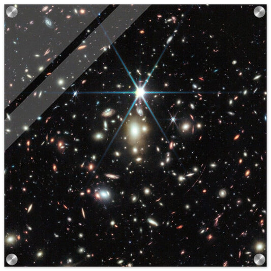 NASA - Poster - Acrylic - 24. Sunrise Arc (NIRCam Image) - James Webb Space Telescope Acrylic Print TP Aviation Art 50x50 cm / 20x20″