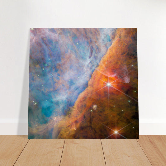 NASA - Poster - Aluminum - 19. Orion Bar (NIRCam Image) - James Webb Space Telescope Aluminum Print TP Aviation Art