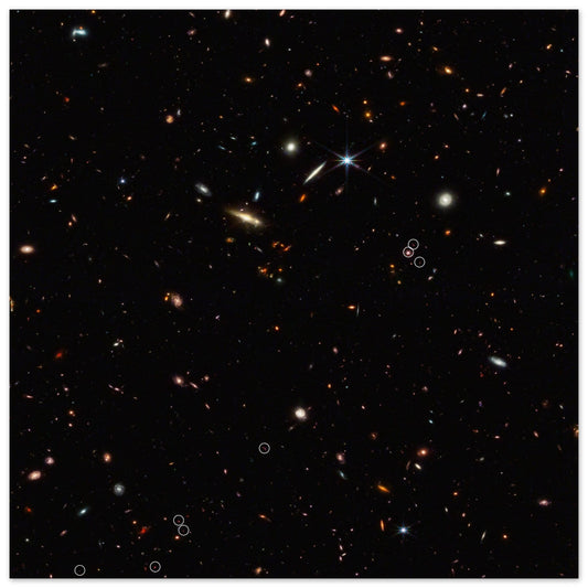 NASA - Poster - Aluminum - 20. ASPIRE Cosmic Filament (NIRCam Image) - James Webb Space Telescope Aluminum Print TP Aviation Art 50x50 cm / 20x20″