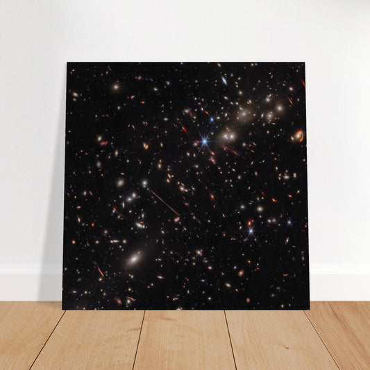 NASA - Poster - Aluminum - 23. El Gordo (NIRCam Image) - James Webb Space Telescope Aluminum Print TP Aviation Art