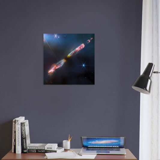 NASA - Poster - Aluminum - 27. HH 211 (NIRCam Image) - James Webb Space Telescope Aluminum Print TP Aviation Art