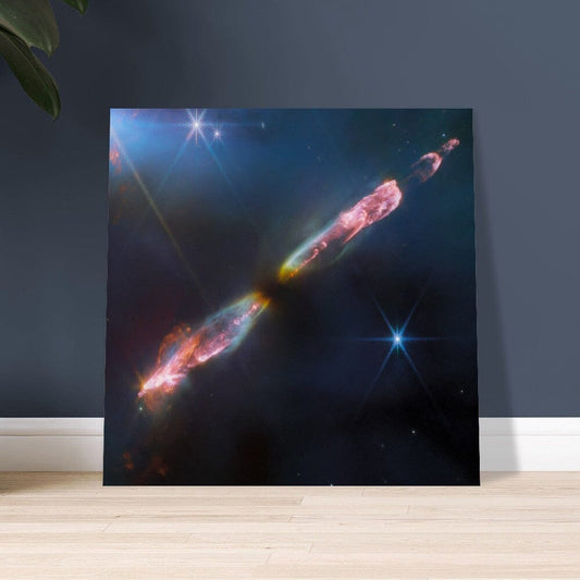 NASA - Poster - Aluminum - 27. HH 211 (NIRCam Image) - James Webb Space Telescope Aluminum Print TP Aviation Art 50x50 cm / 20x20″