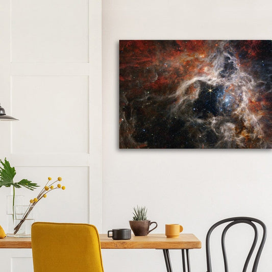 NASA - Poster - Aluminum - 8. Tarantula Nebula (NIRCam Image) - James Webb Space Telescope Aluminum Print TP Aviation Art