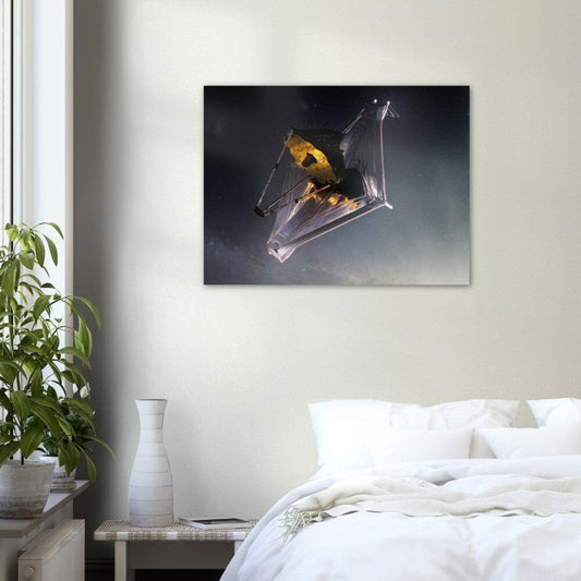 NASA - Poster - James Webb Space Telescope - Artist Conception Poster Only TP Aviation Art