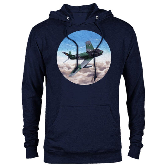 Thijs Postma - Hoodie - Canadair Sabre Mk.5 Luftwaffe - Premium Unisex Pullover Hoodie TP Aviation Art