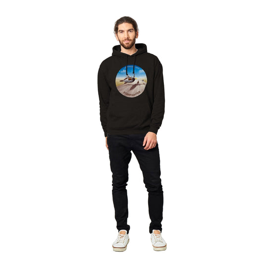 Thijs Postma - Hoodie - Lockheed F-104G KLu D-8332 On The Deck - Premium Unisex Pullover Hoodie TP Aviation Art