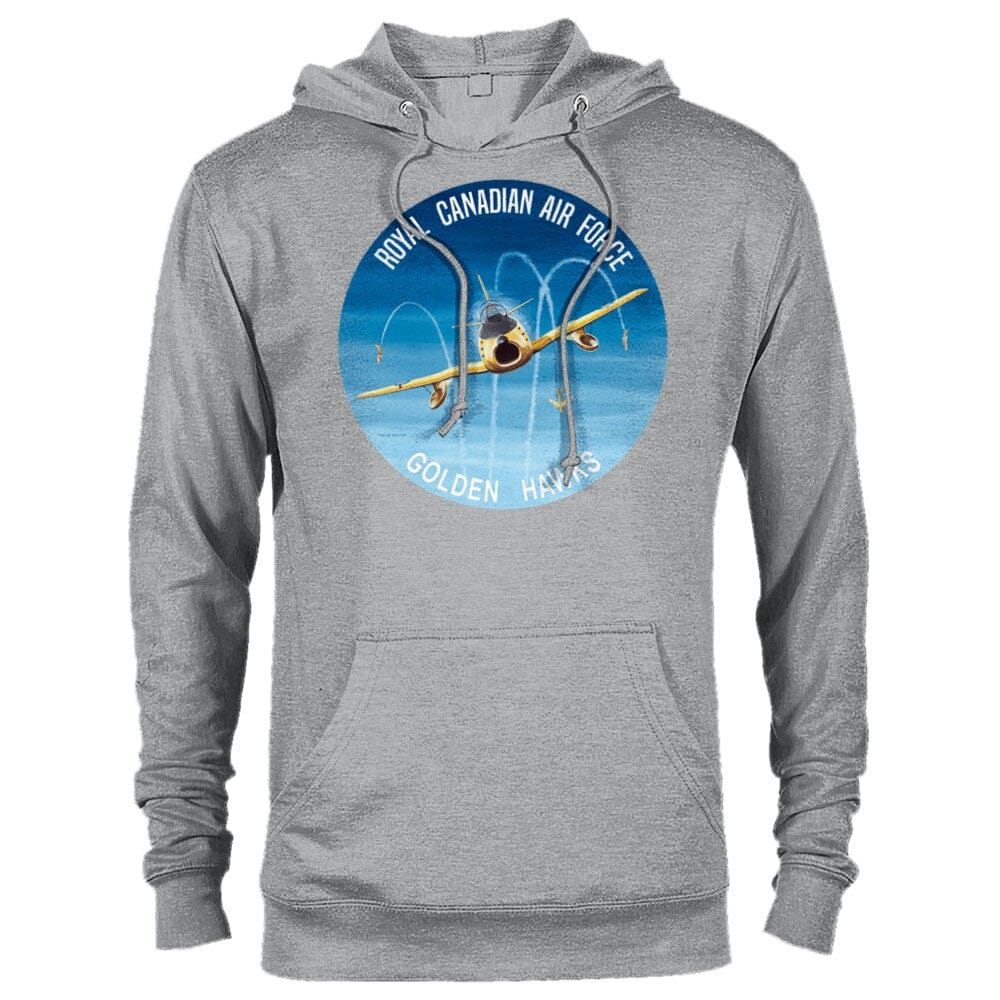 Thijs Postma - Hoodie - North American F-86 Golden Hawks - Premium Unisex Pullover Hoodie TP Aviation Art Sports Grey XS