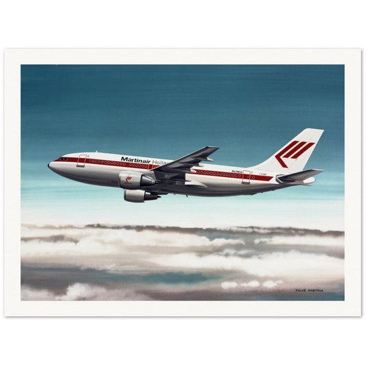 Thijs Postma - Poster - Airbus A310 Martinair Poster Only TP Aviation Art