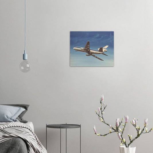 Thijs Postma - Poster - Douglas DC-10 PH-DTB In 1974 Poster Only TP Aviation Art