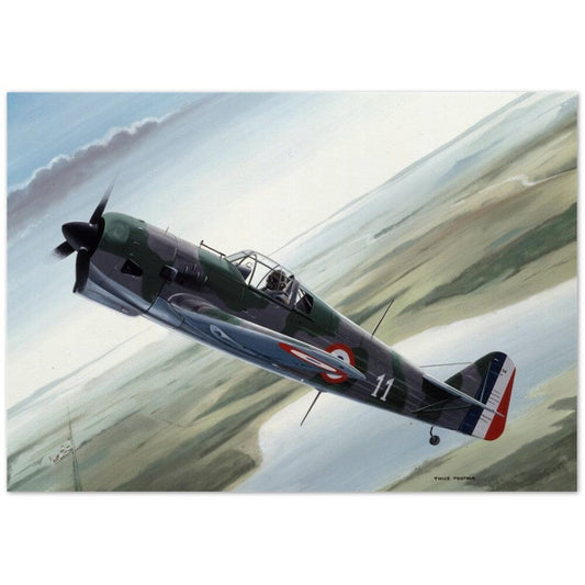 Thijs Postma - Poster - Koolhoven FK.58 Poster Only TP Aviation Art