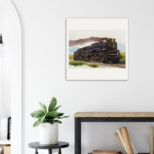 Thijs Postma - Poster - Locomotive Nickel Plate 759 Poster Only TP Aviation Art