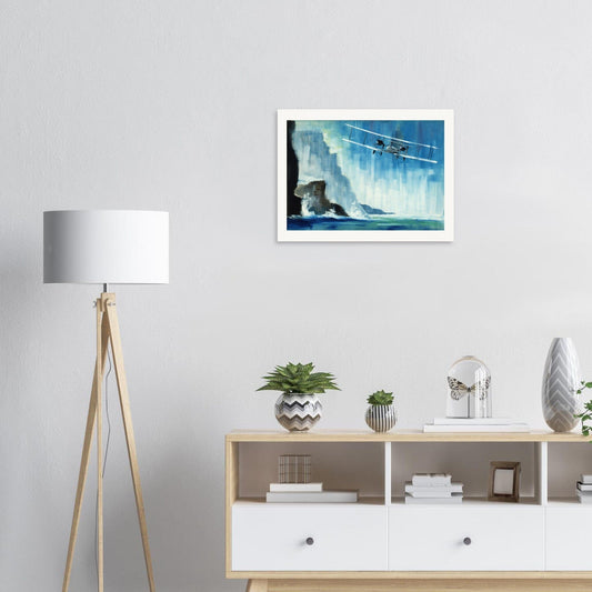 Thijs Postma - Poster - Vickers Vimy First Non-Stop Atlantic Crossing Poster Only TP Aviation Art