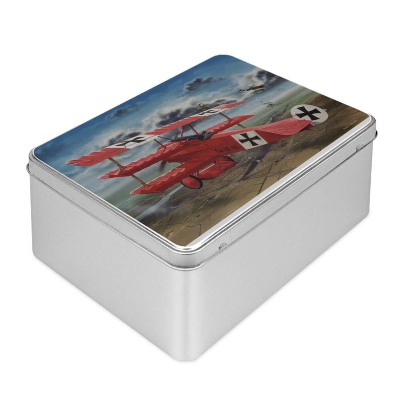 Thijs Postma - Puzzle - The Red Baron In His Fokker Dr.I Hunting For SE-5As - 1000 pieces Jigsaw Puzzles TP Aviation Art