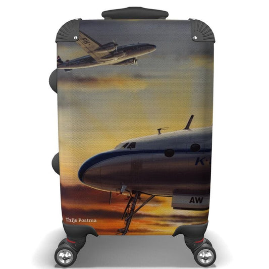 Thijs Postma - Suitcase - Lockheed L-749 NEI Sunset Suitcase / Cabin Bag TP Aviation Art