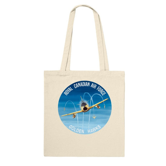 Thijs Postma - Tote Bag - North American F-86 Golden Hawks - Premium Tote Bag TP Aviation Art