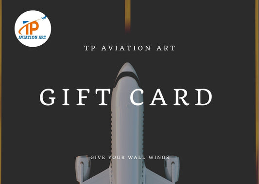 TP Aviation Art Gift Card Gift Cards TP Aviation Art