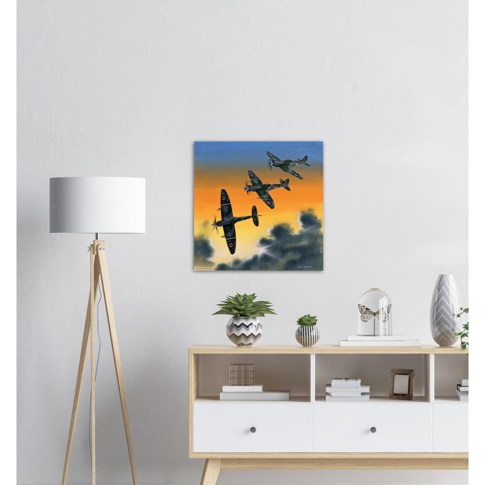 Fighter Airplane - Aluminum – TP Aviation Art