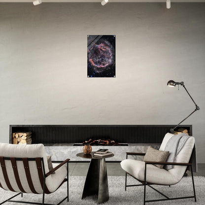 NASA - Poster - Acrylic - 31. Cassiopeia A (NIRCam Image) - James Webb Space Telescope Acrylic Print TP Aviation Art 