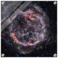 NASA - Poster - Acrylic - 31. Cassiopeia A (NIRCam Image) - James Webb Space Telescope Acrylic Print TP Aviation Art 40x40 cm / 16x16″ 