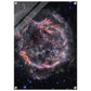 NASA - Poster - Acrylic - 31. Cassiopeia A (NIRCam Image) - James Webb Space Telescope Acrylic Print TP Aviation Art 50x70 cm / 20x28″ 