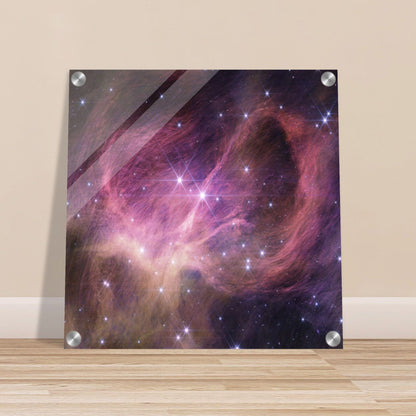 NASA - Poster - Acrylic - 32. IC 348 (NIRCam Image) - James Webb Space Telescope Acrylic Print TP Aviation Art 