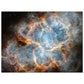 NASA - Poster - Aluminum - 28. Crab Nebula (NIRCam and MIRI Image) - James Webb Space Telescope Aluminum Print TP Aviation Art 60x80 cm / 24x32″ 