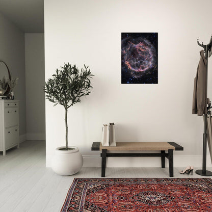 NASA - Poster - Aluminum - 31. Cassiopeia A (NIRCam Image) - James Webb Space Telescope Aluminum Print TP Aviation Art 