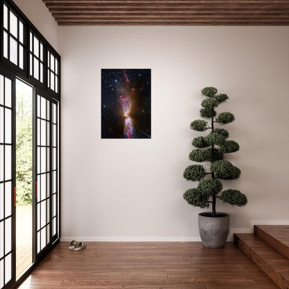 NASA - Poster - Aluminum - 34. Actively Forming Star System Lynds 483 (NIRCam Image) - James Webb Space Telescope Aluminum Print TP Aviation Art 