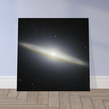 NASA - Poster - Aluminum - 36. Sombrero Galaxy (NIRCam) - James Webb Space Telescope Aluminum Print TP Aviation Art 