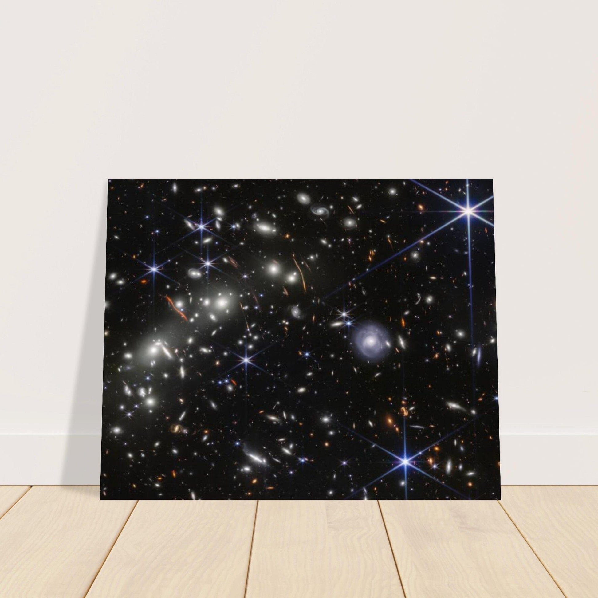 NASA - Poster - Aluminum - 37. Bullet Cluster (NIRCam Image) - James Webb Space Telescope Aluminum Print TP Aviation Art 