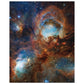 NASA - Poster - Aluminum - 39. Cat's Paw Nebula (NIRCam Image) - James Webb Space Telescope Aluminum Print TP Aviation Art 40x50 cm / 16x20″ 