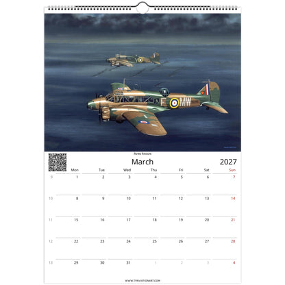 Thijs Postma - Aviation Art Calendar 2027 - Dutch Naval Air Service (MLD) Collection Calendar TP Aviation Art 
