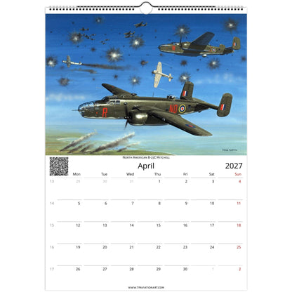 Thijs Postma - Aviation Art Calendar 2027 - Dutch Naval Air Service (MLD) Collection Calendar TP Aviation Art 