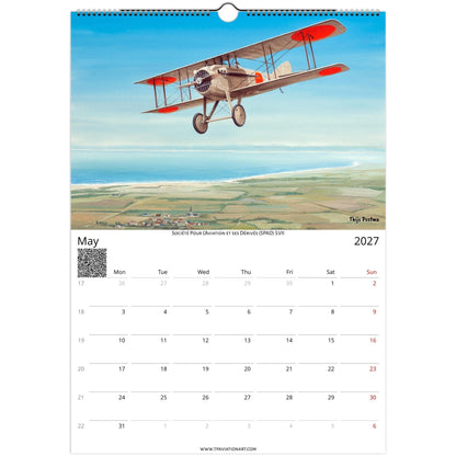 Thijs Postma - Aviation Art Calendar 2027 - Pioneers Of Flight Selection Calendar TP Aviation Art 