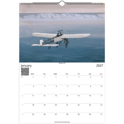 Thijs Postma - Aviation Art Calendar 2027 - Pioneers Of Flight Selection Calendar TP Aviation Art 