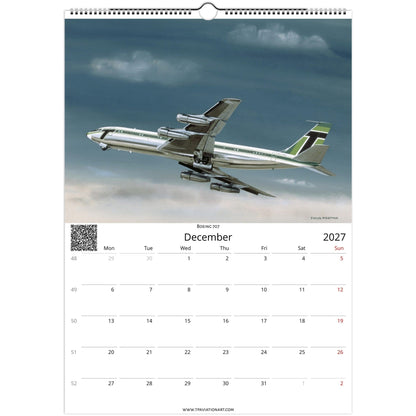 Thijs Postma - Aviation Art Calender 2027 - Transavia Collection Calendar TP Aviation Art 