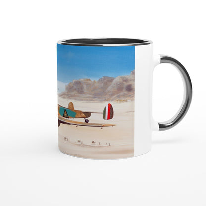 Thijs Postma - Mug - Messerschmitt Bf 110 Iraq - Ceramic 11oz Mugs TP Aviation Art 