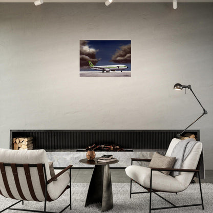 Thijs Postma - Poster - Airbus A300 Transavia Poster Only TP Aviation Art 