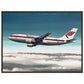 Thijs Postma - Poster - Airbus A310 Martinair - Metal Frame Poster - Metal Frame TP Aviation Art 45x60 cm / 18x24″ 