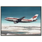 Thijs Postma - Poster - Airbus A310 Martinair - Metal Frame Poster - Metal Frame TP Aviation Art 50x70 cm / 20x28″ 